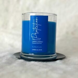 ♦️No longer available♦️Lapis Lazuli Gemstone Candle